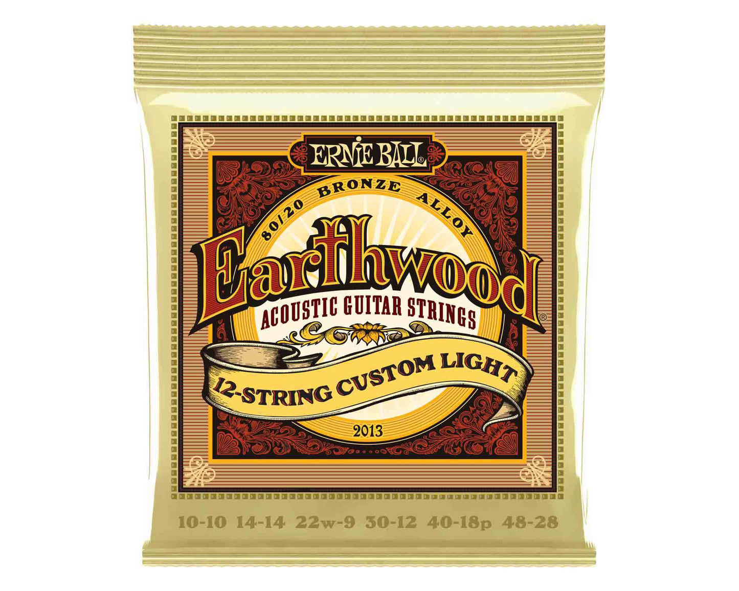 Ernie Ball Earthwound 12 String 8020 2013 Bronze 10-48