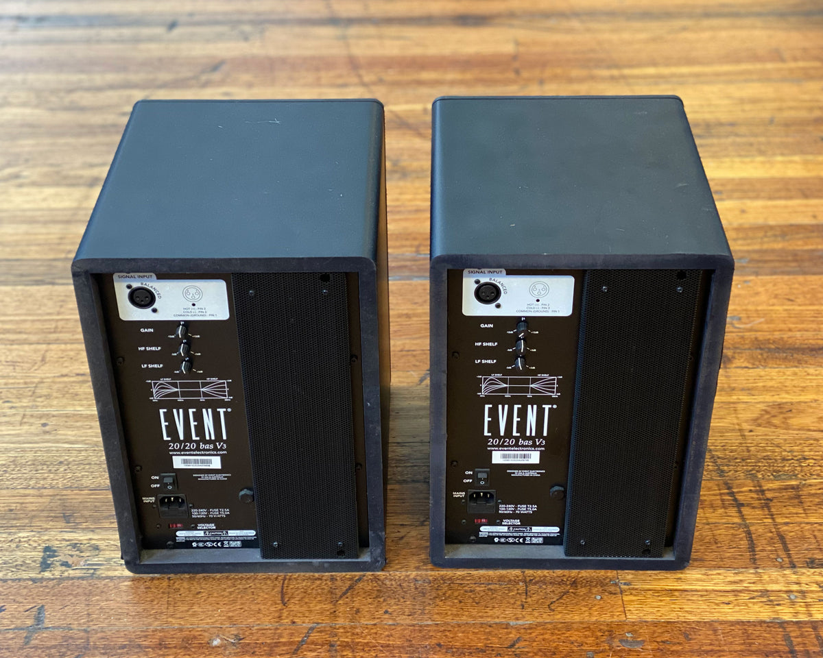 Event 20/20 bas V3 - Two-Way Active Nearfield Studio Monitor
