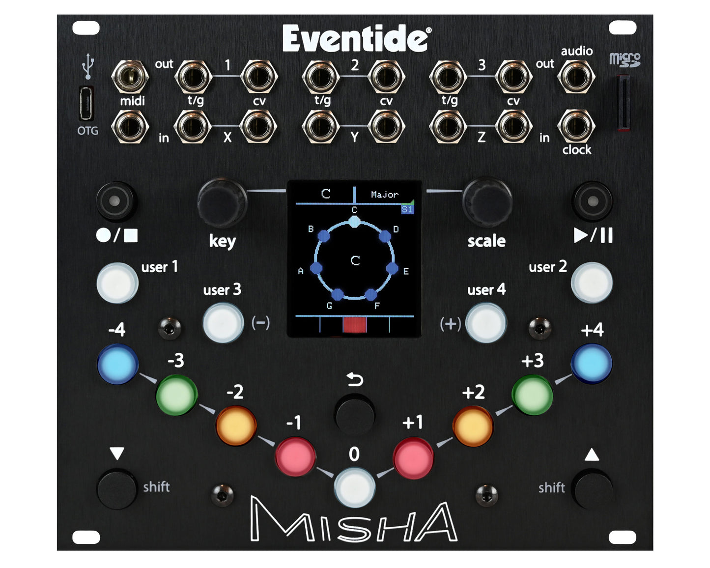 Eventide Misha Interval-Based Instrument & Sequencer Eurorack Module