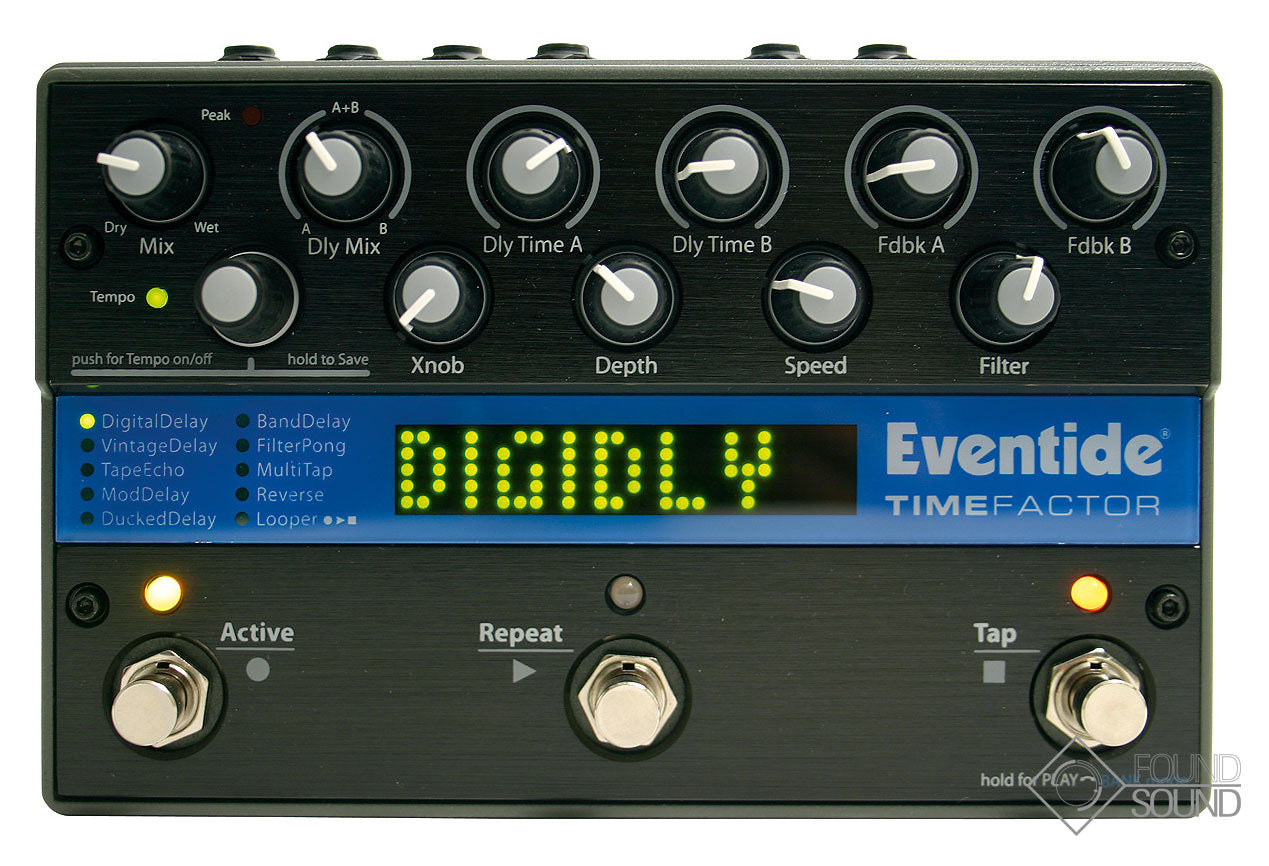 Eventide Timefactor Dual Delay Pedal + Looper – Found Sound