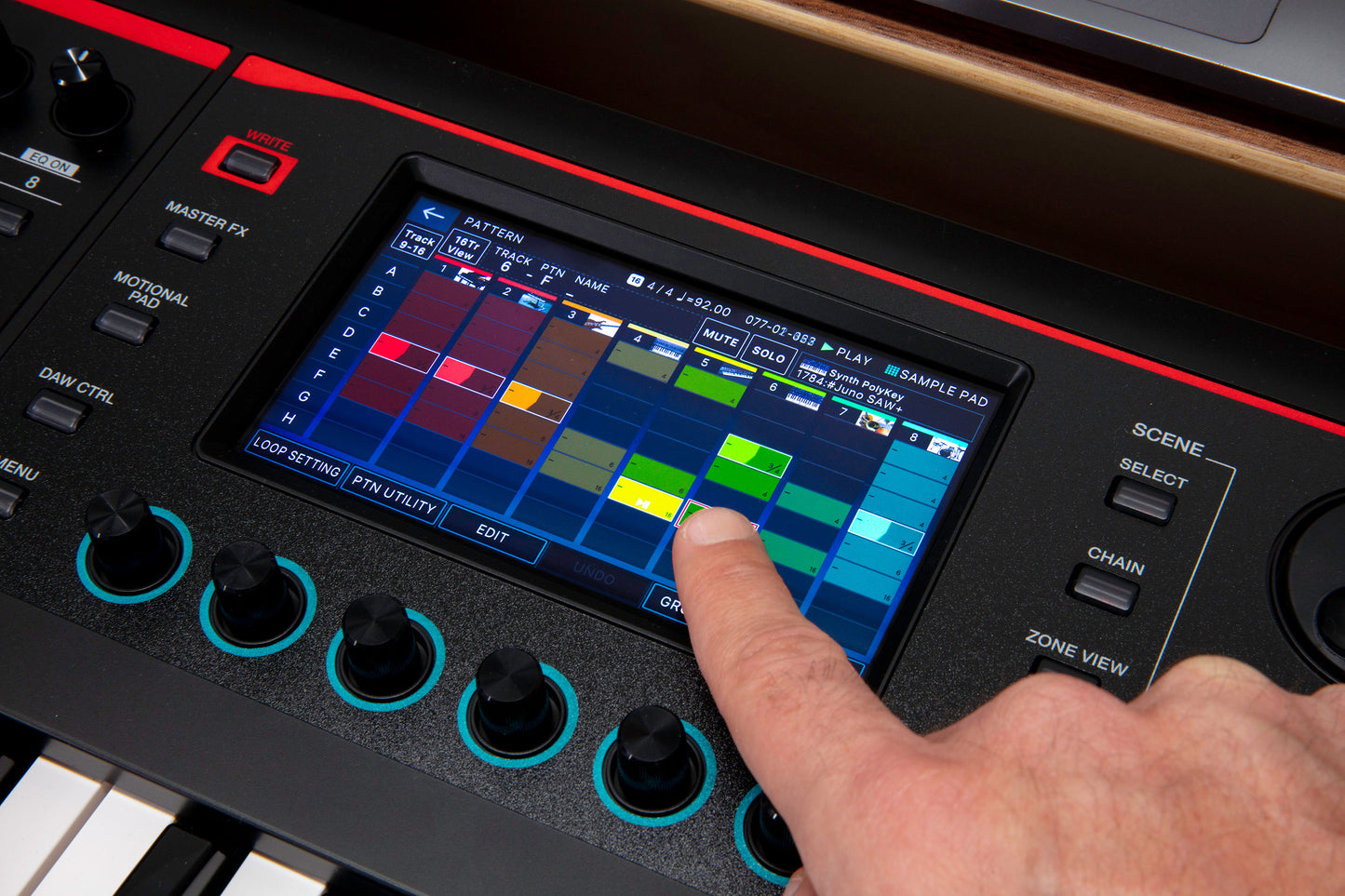 Roland FANTOM 06 61-Key Synthesizer Keyboard w/ Synth Action & Colour Touchscreen
