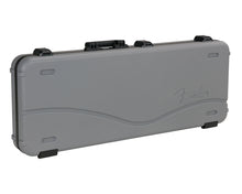 Load image into Gallery viewer, Fender Deluxe Molded Strat/Tele Case - Silver/Blue