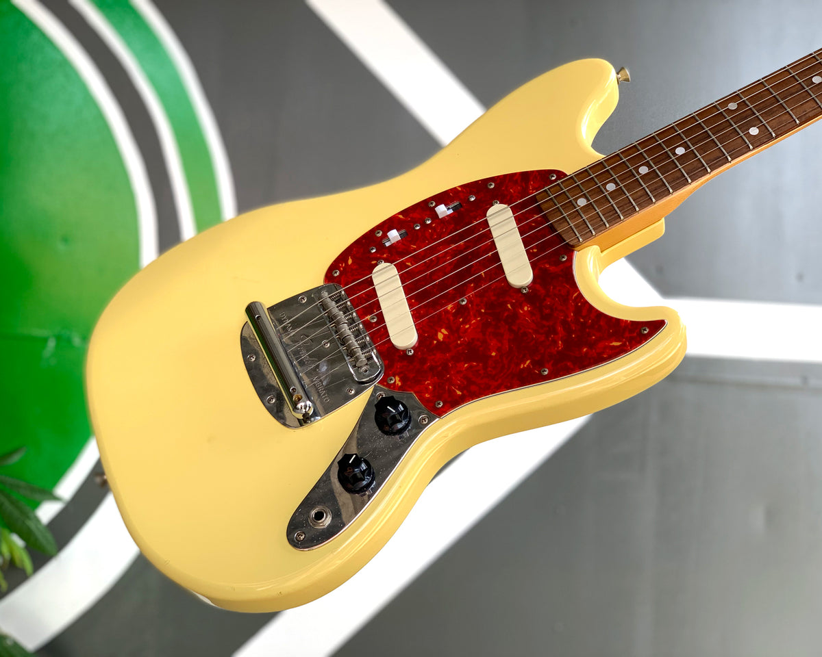 ギター Fender japan mustang Used Fender Japan MG-73 Mustang Competition Red