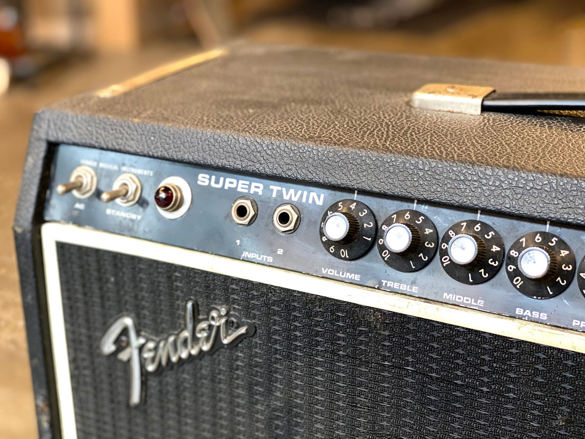 Fender super twin tube amp new arrivals