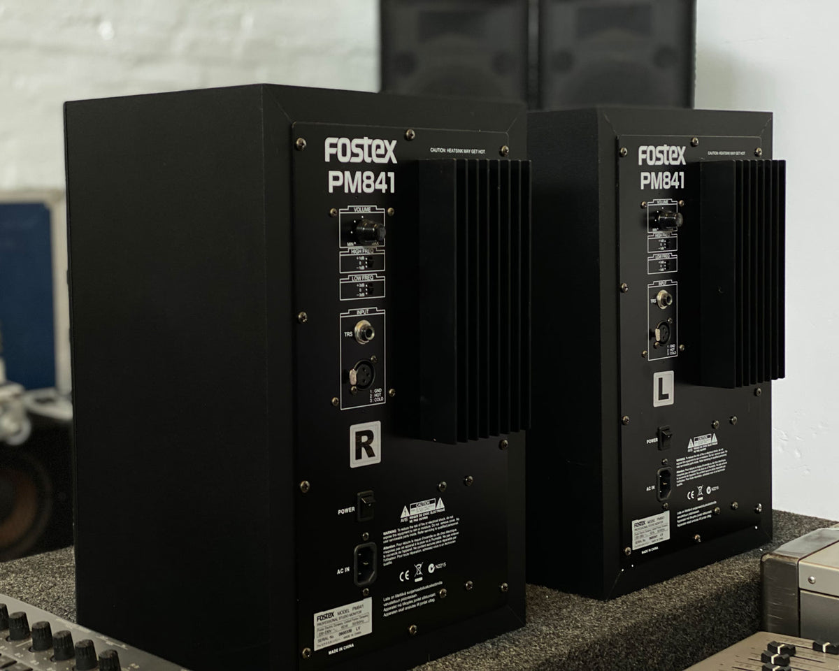 Fostex PM841 Studio Monitors Found Sound
