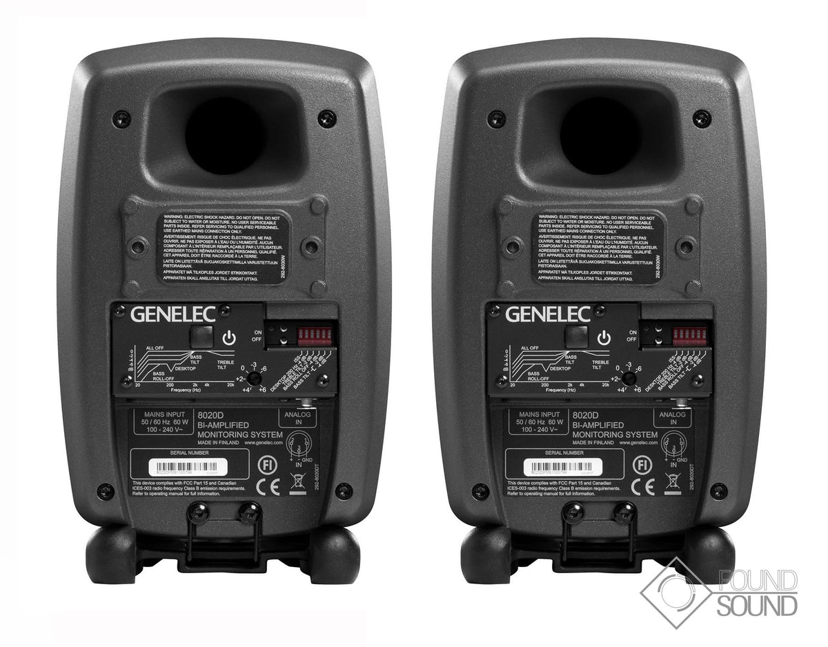 Genelec 8020C Compact Bi-Amplified Active Monitoring System