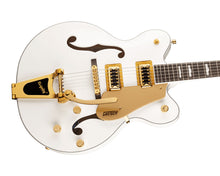 Load image into Gallery viewer, Gretsch G5422TG Electromatic Classic Hollow Body Double Cut Electric Guitar w/ Bigsby - Snowcrest White