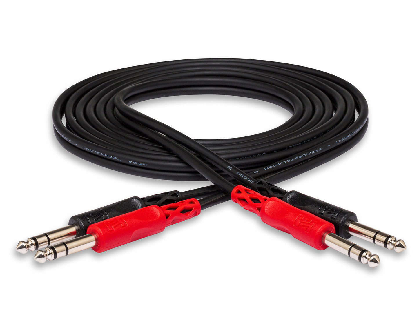 Hosa Technology CSS-203 Dual Cable 1/4" TRS - Same 10ft/3m