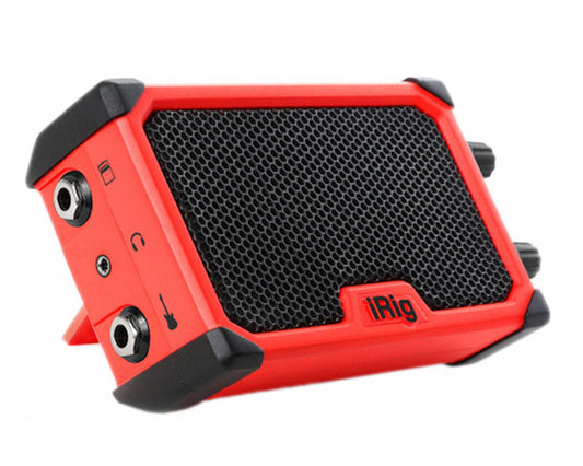 IK Multimedia iRig Nano Amp Micro Amp w/ iOS Interface - Red