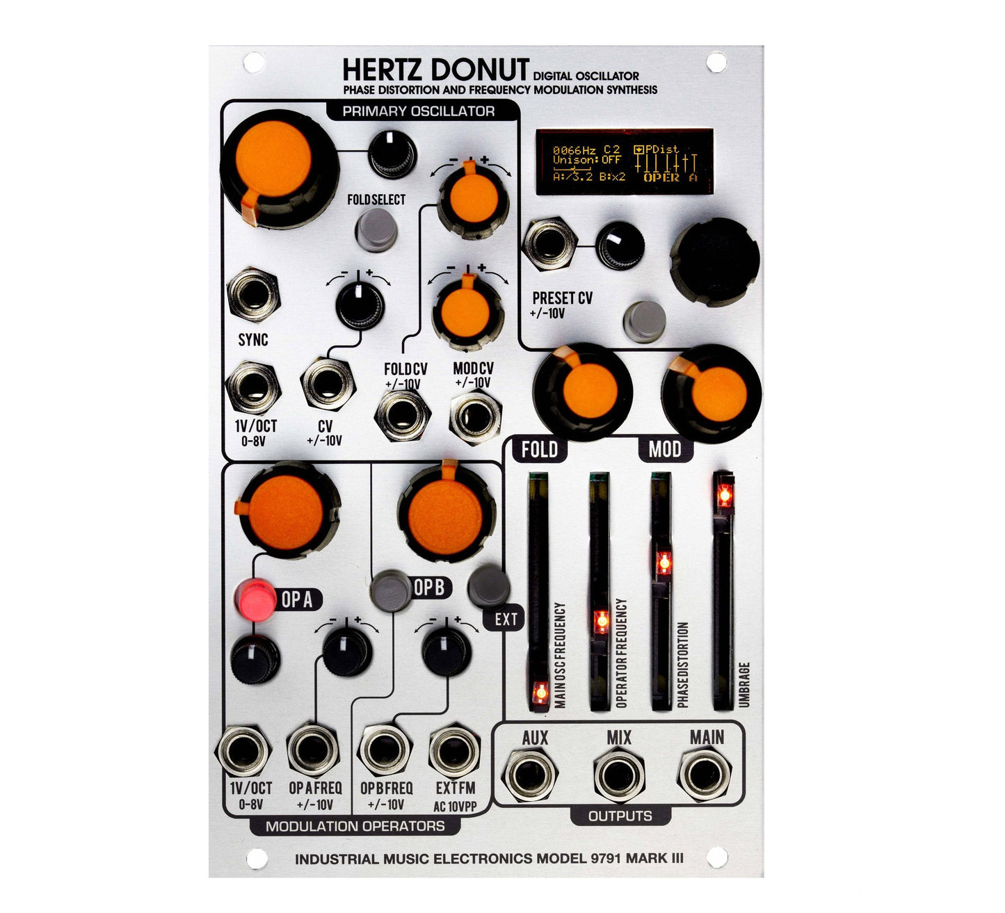 Industrial Music Electronics Hertz Donut Mark III
