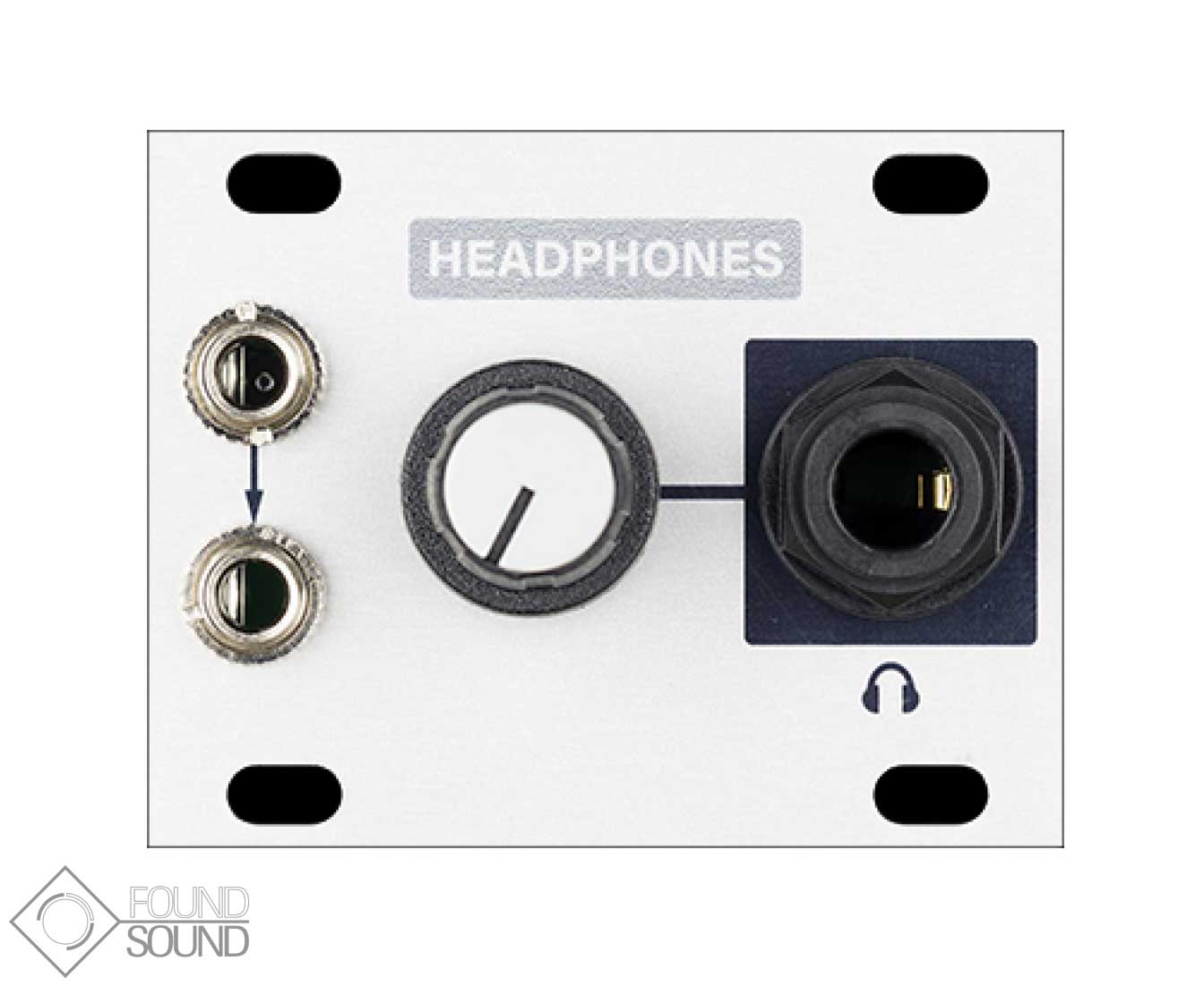 Intellijel Phones 1U Stereo Headphone/Line-Level Output Module