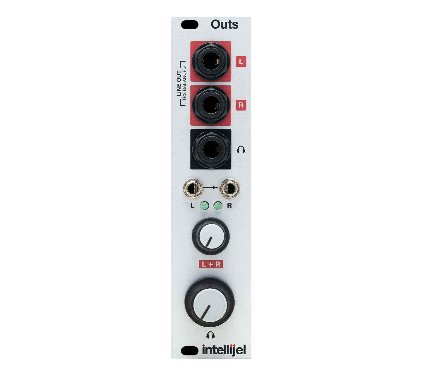 Intellijel Outs Balanced Stereo Line & Headphone Output Module