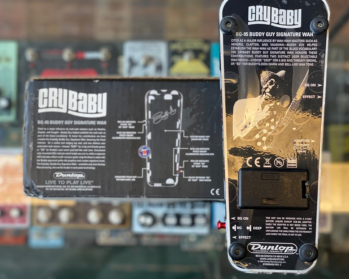 Jim Dunlop Cry Baby Buddy Guy Signature
