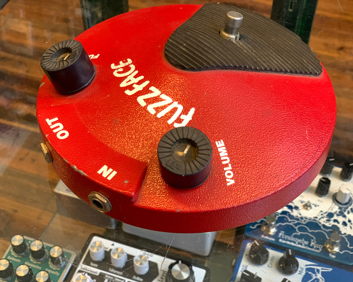Jim Dunlop JHF2 Fuzz Face Distortion Pedal,Red : Amazon.co.uk: Musical  Instruments & DJ