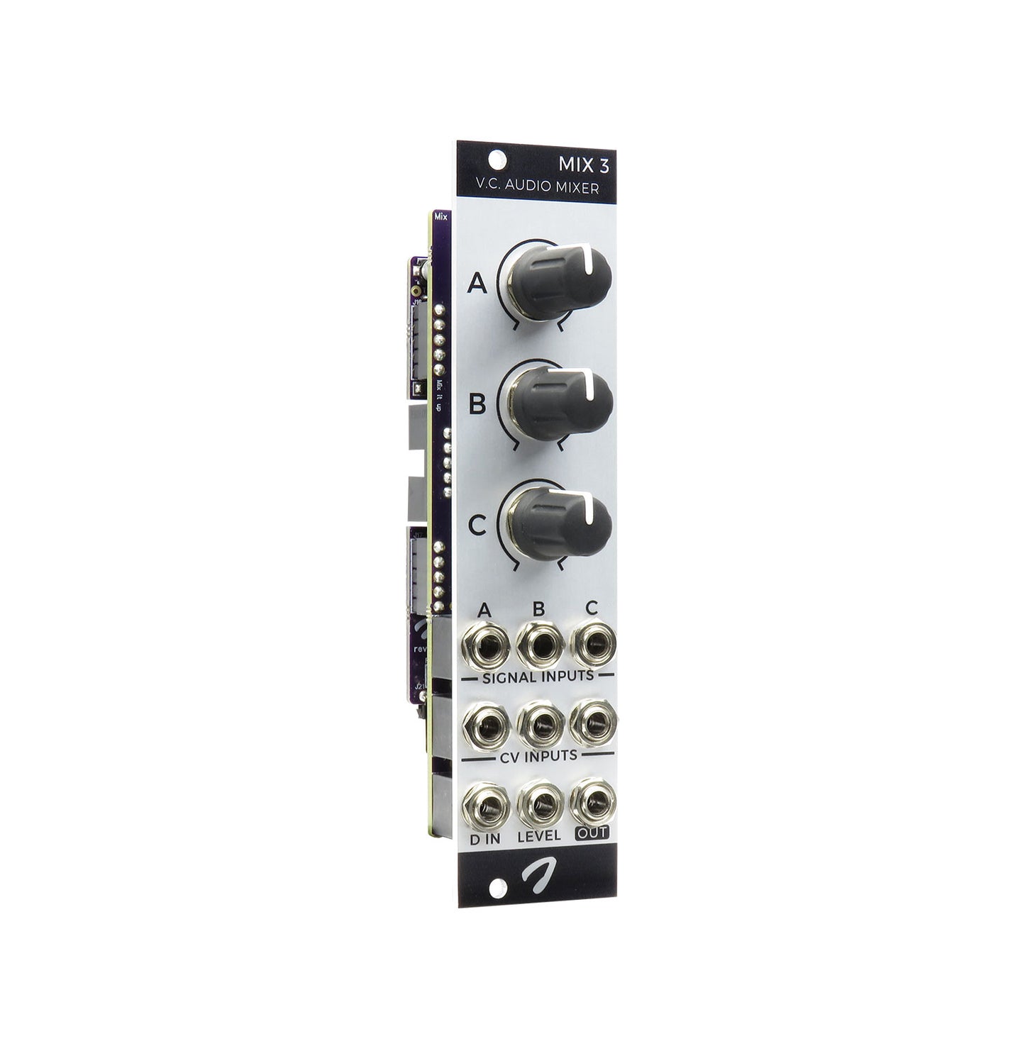 Joranalogue Mix 3 3+1 Channel Voltage Controlled Audio Mixer