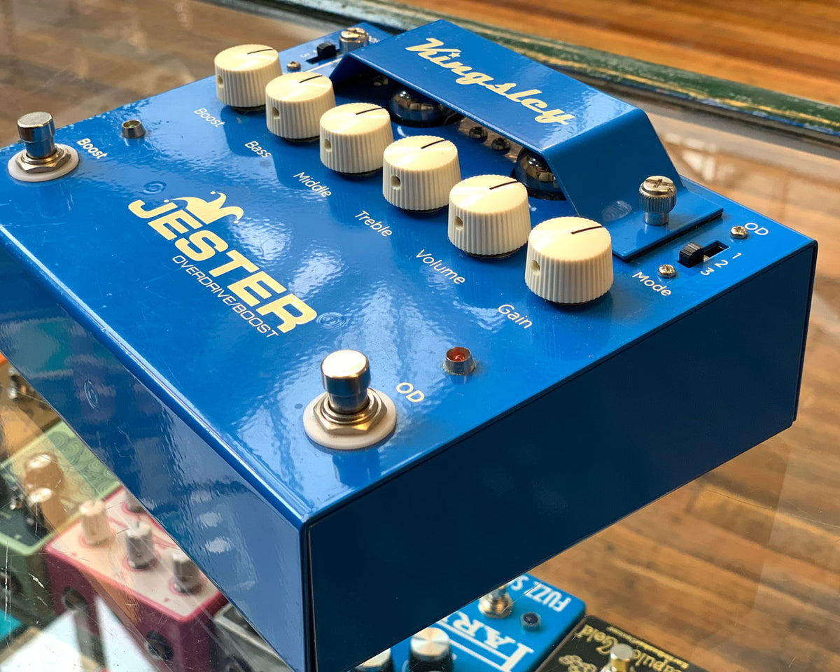 ギター Kingsley Jester V1 Tube Overdrive Kingsley Jester V1 Hand-Wired Tube Overdrive/Boost Pedal