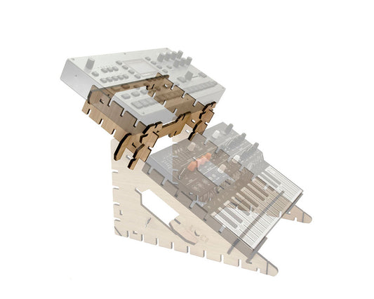 LOCI Expander Interlocking Modular Desktop Stand