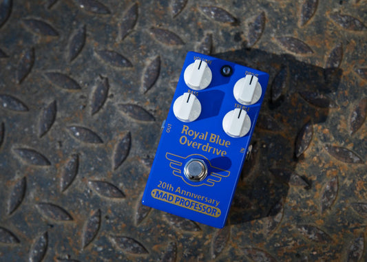 Mad Professor 20th Anniversary Royal Blue Overdrive