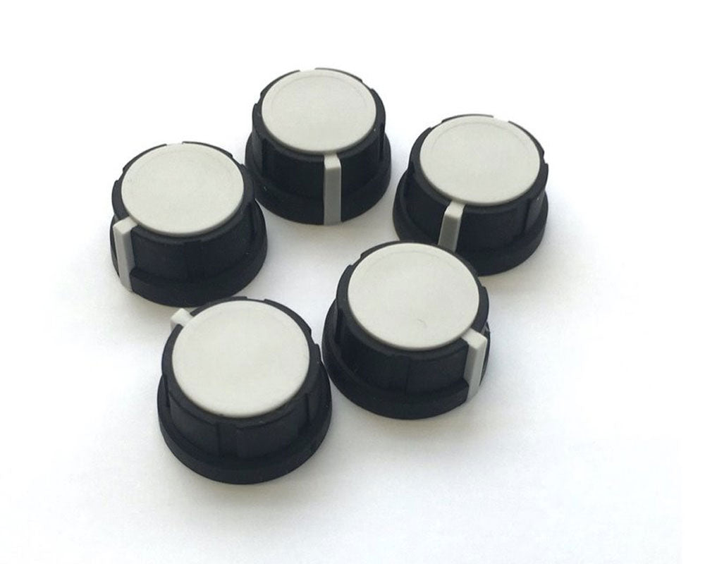 Make Noise White Flatted Knobs Large (5) Found Sound