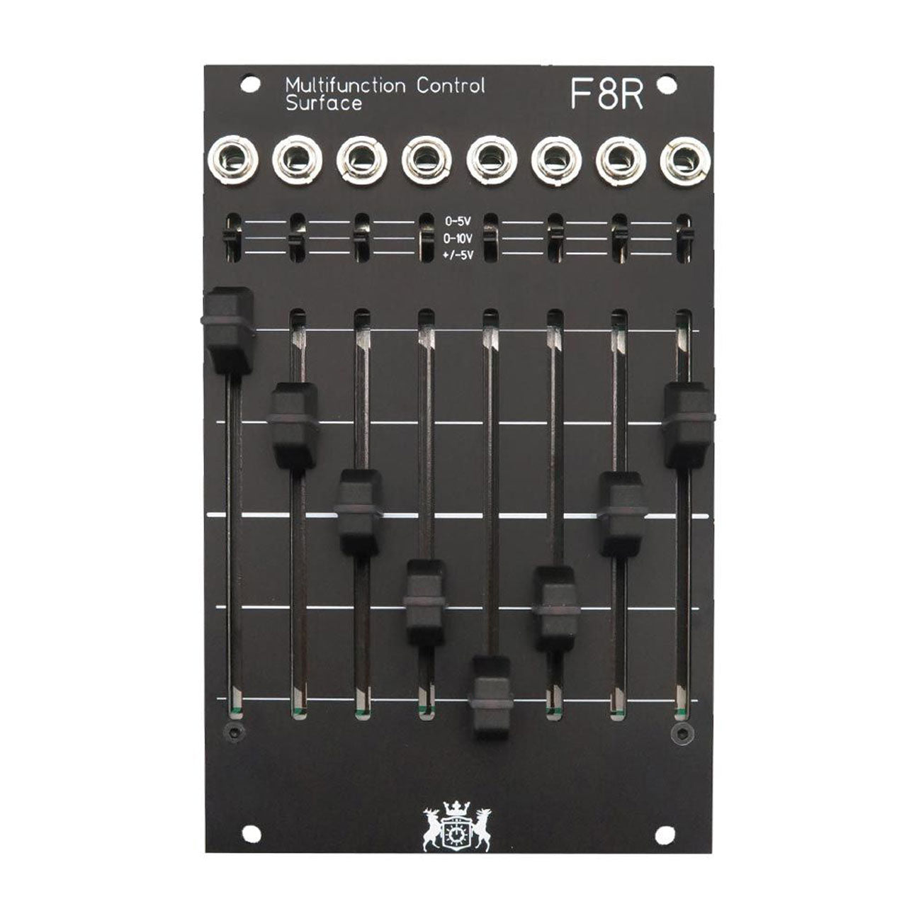 Michigan Synth Works F8R 8m Fader Bank v2.1 - Black