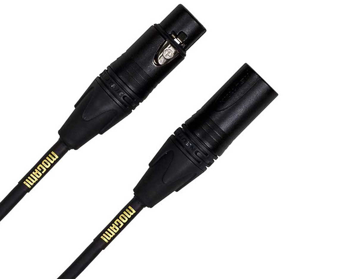 Mogami 2' MXLR-FXLR Patch Cable W/ 2893 Quad Core