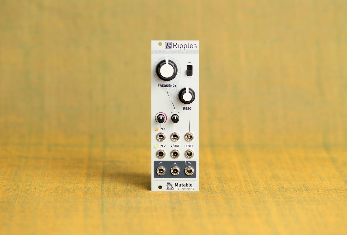 【予約受付中】 Brand new Mutable Instruments Ripples Liquid Filter – Found 鍵盤楽器