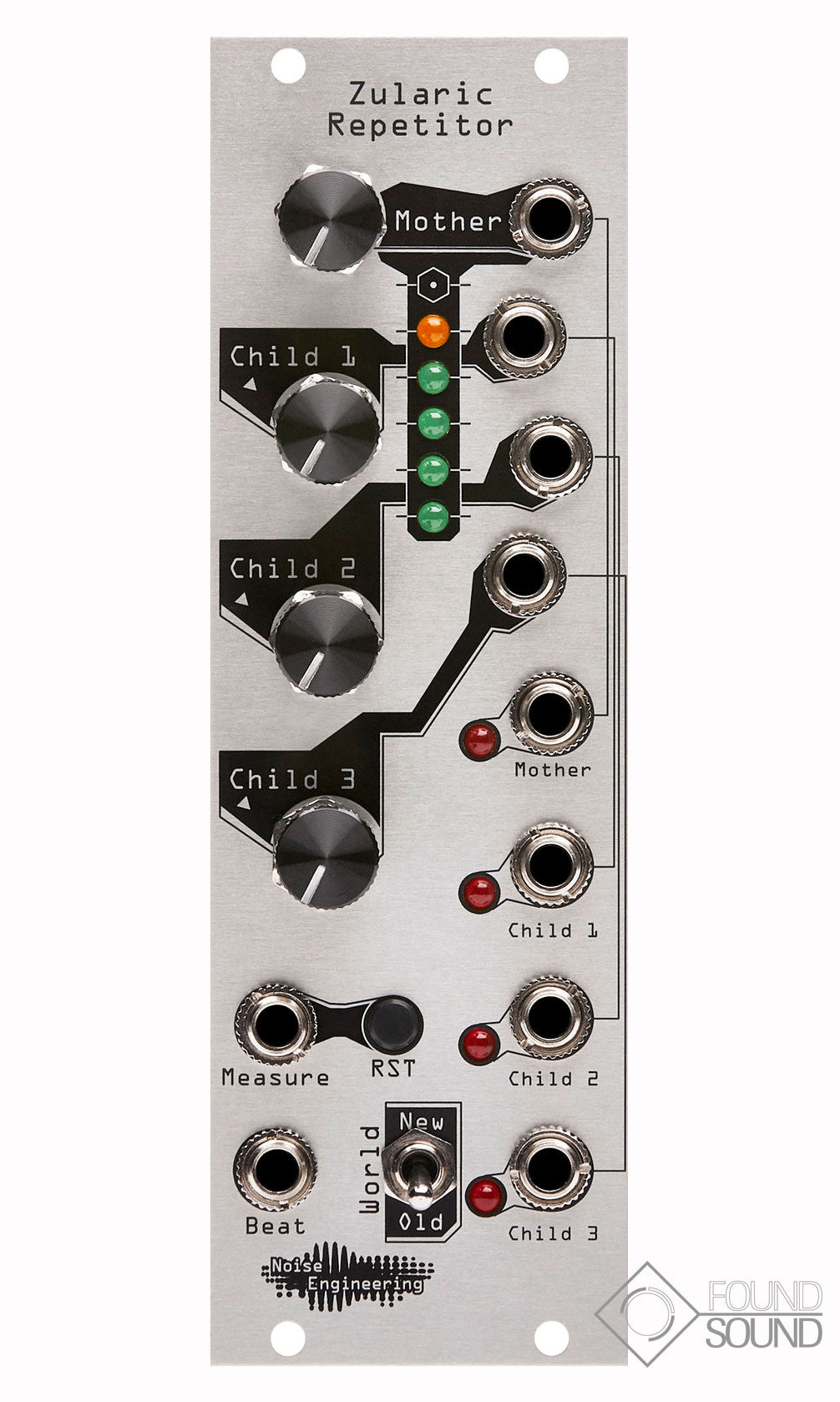 Noise Engineering Zularic Repetitor - Silver – Found Sound
