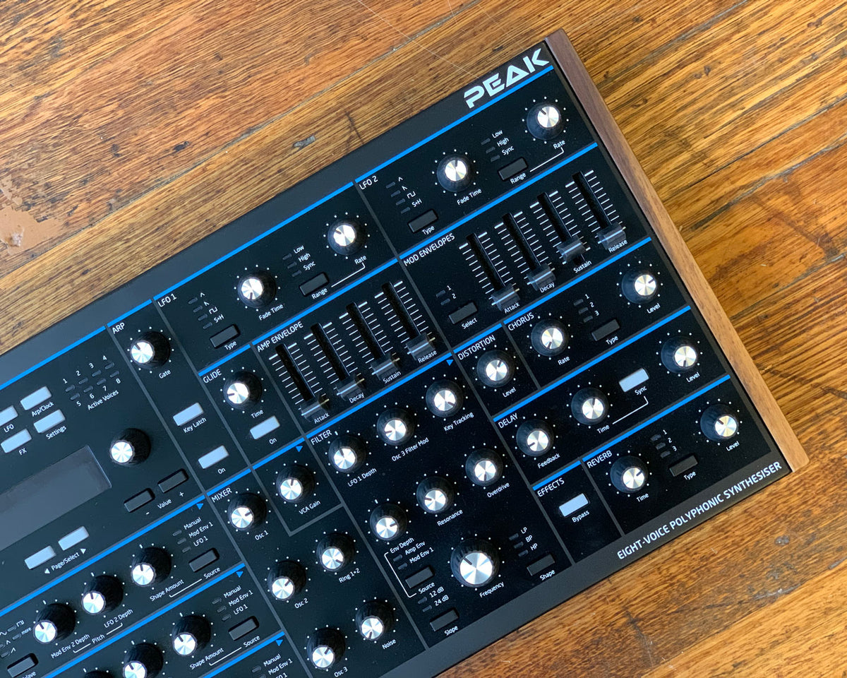 Novation Peak – Found Sound