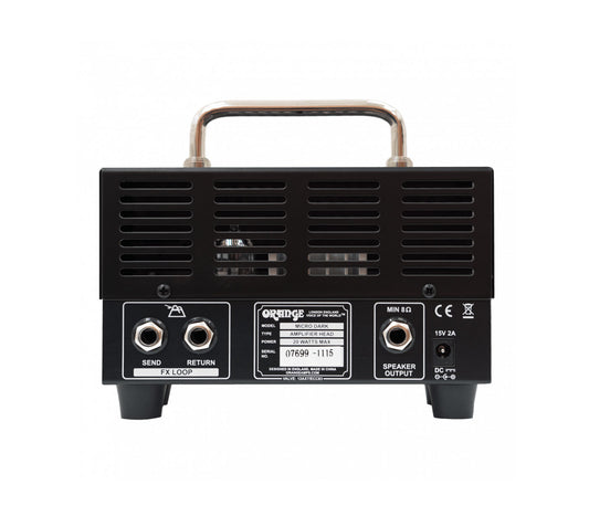 Orange MD Micro Dark Guitar Valve Head