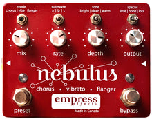 Load image into Gallery viewer, Empress Nebulus Chorus Flanger Vibrato Pedal