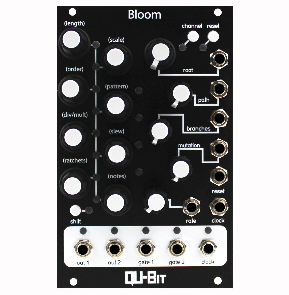 Qu-Bit Bloom V1 Fractal Sequencer (F7)