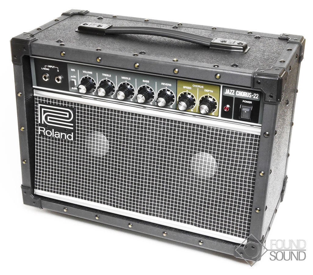 Roland JC-22 Jazz Chorus 30 Watt Twin Speaker Guitar Amplifier