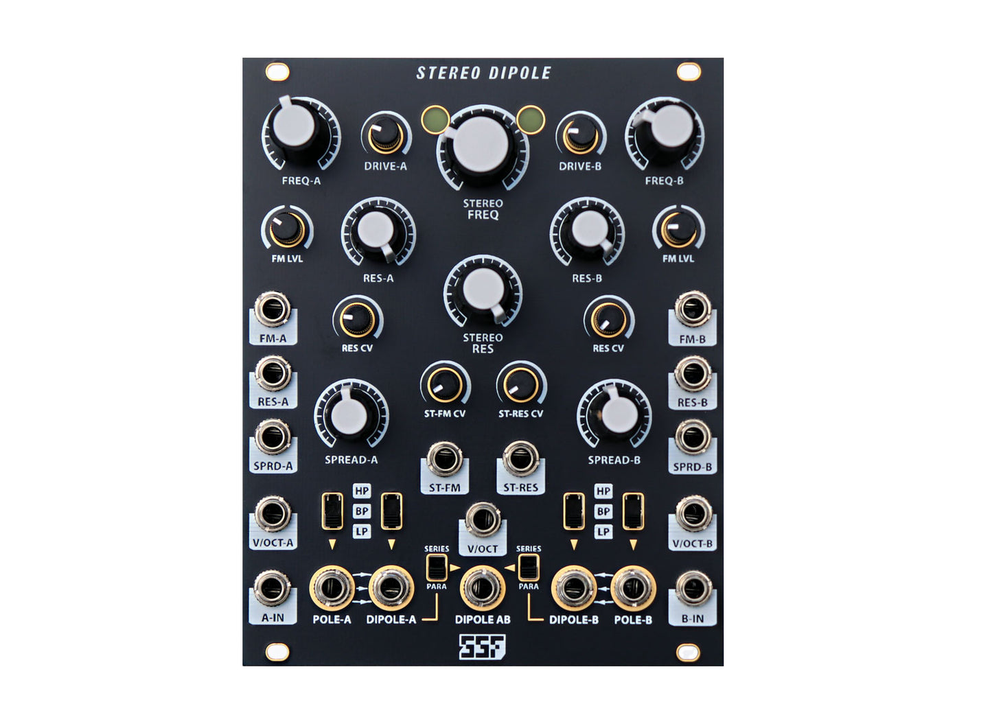 Steady State Fate Stereo Dipole - Black