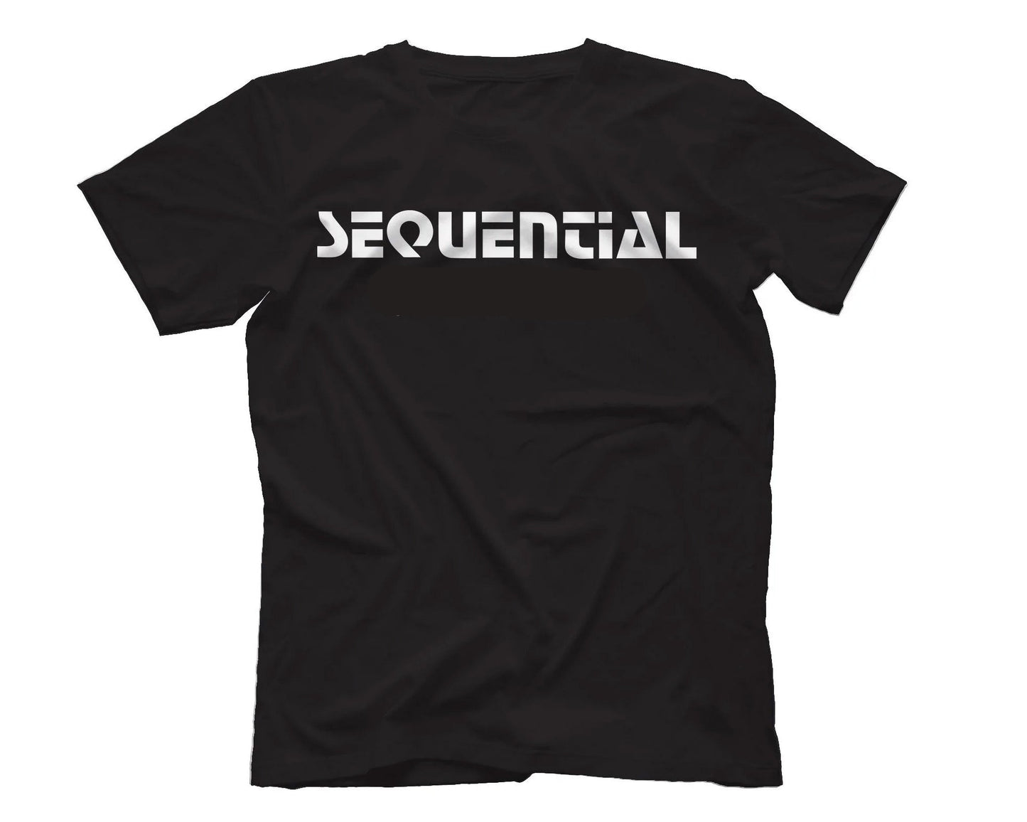 Sequential Black Tee - M