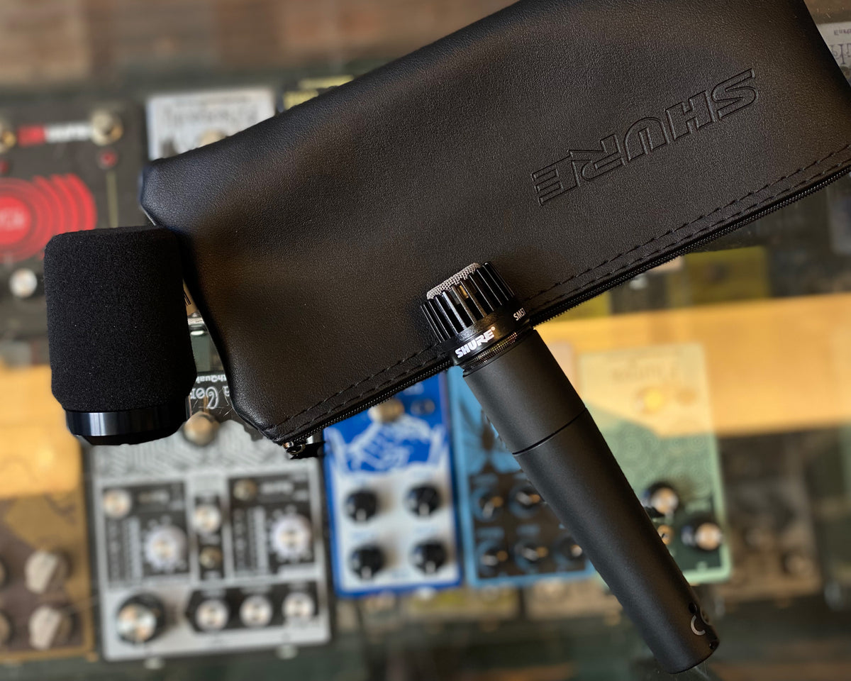 Shure SM57 w/ Pop Filter Found Sound