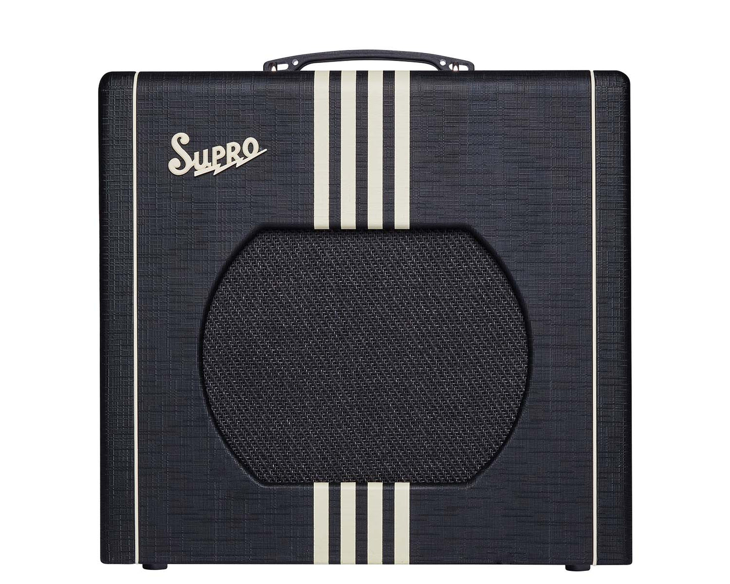 Supro Delta King 12 Guitar Amplifier- Black & Cream