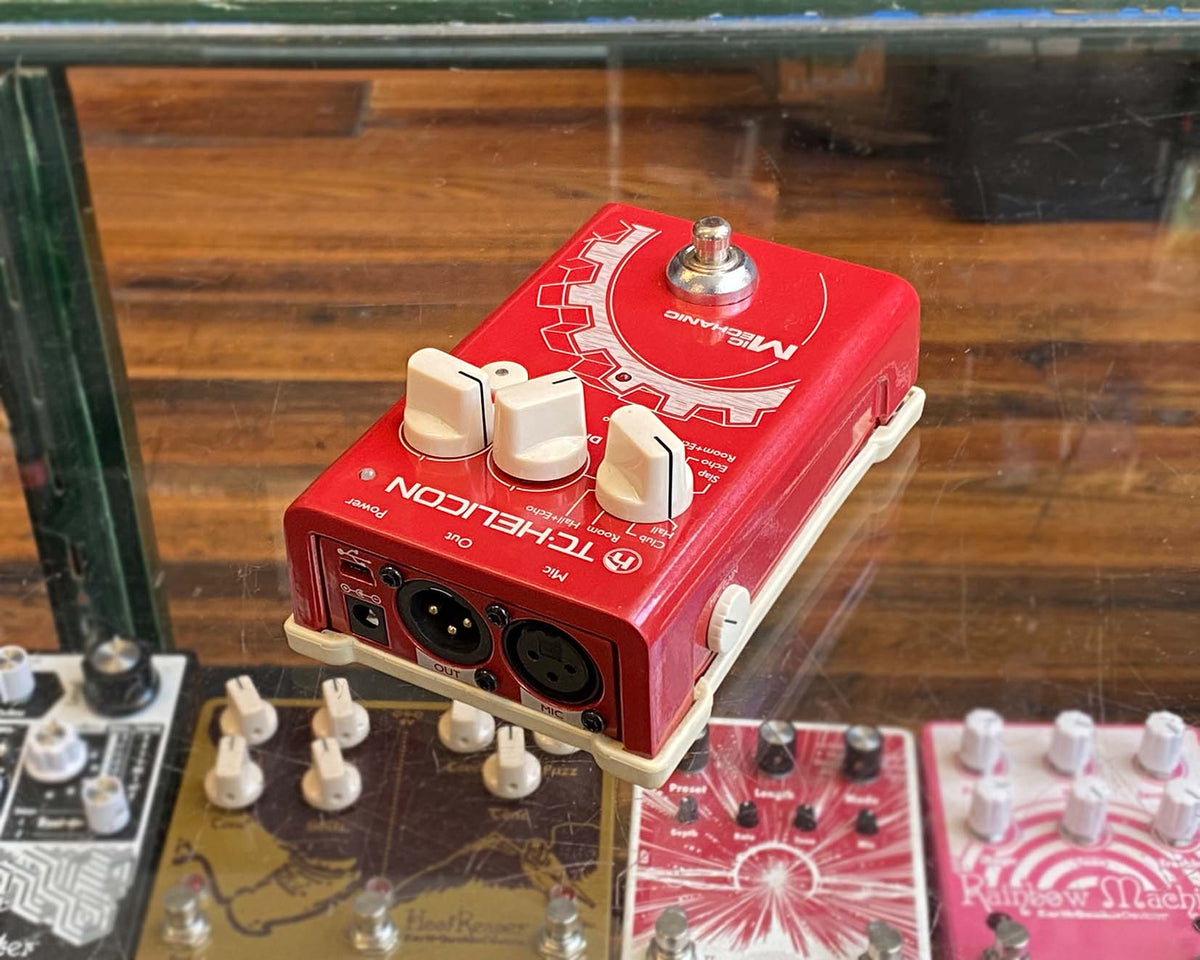 Tc helicon mic mechanic found sound