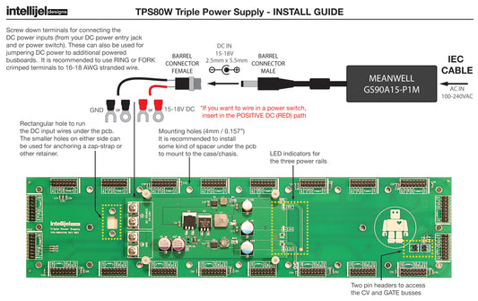 Intellijel TPS80W PSU - Type A