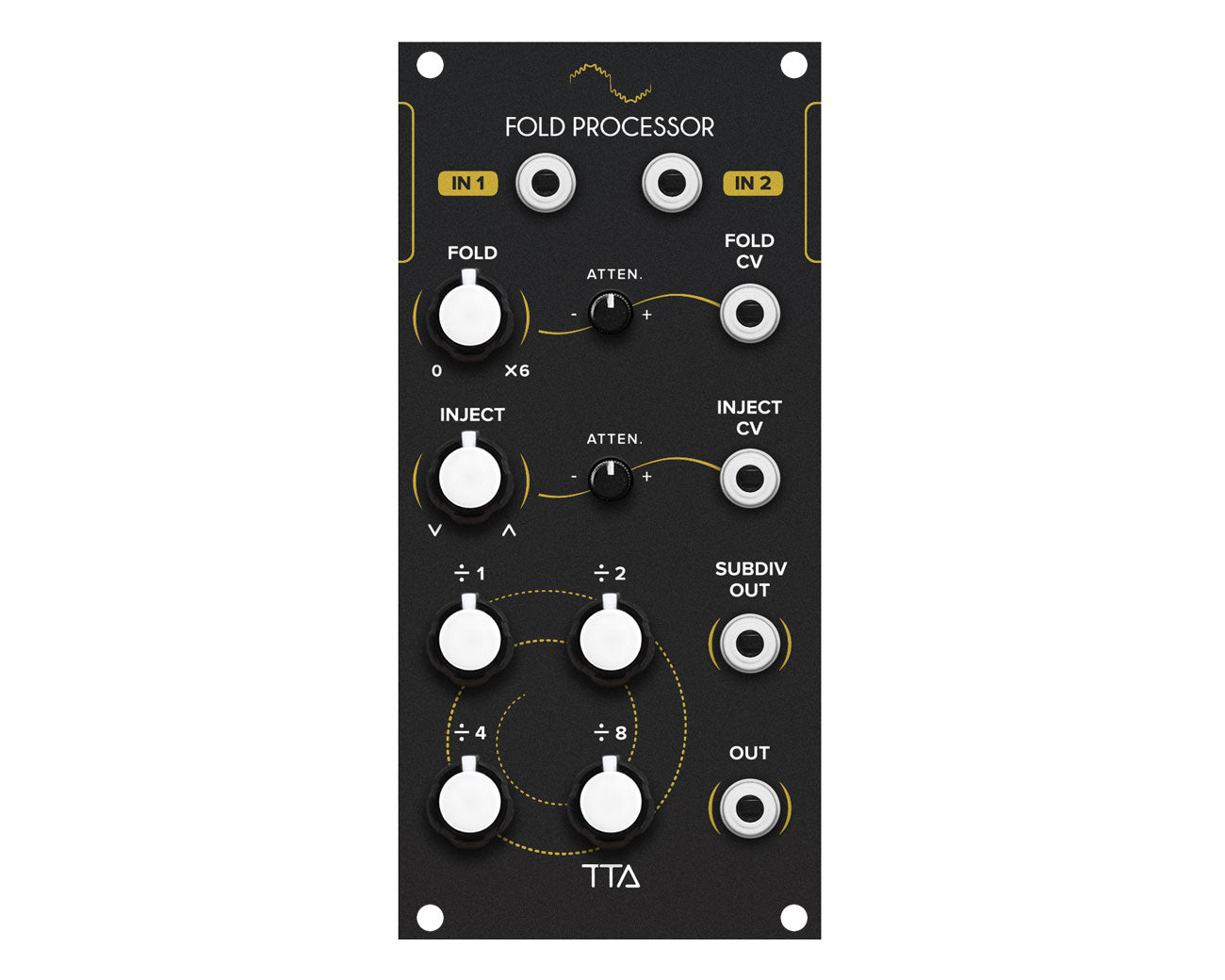 Tiptop Audio Fold Processor - Black