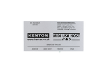 Load image into Gallery viewer, Kenton MIDI USB Host mk3 Bidirectional USB Host to MIDI Converter
