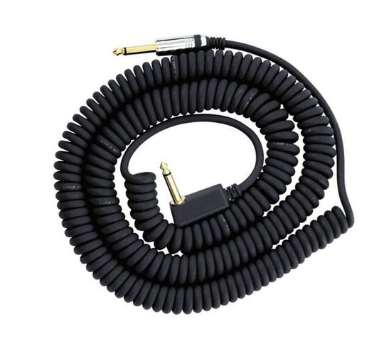 VOX VCC090 9 Metre Coiled Cable - Black
