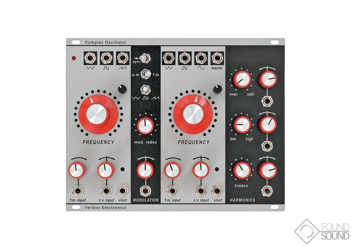Verbos Foundation Oscillator　モジュラーシンセ Verbos Foundation Oscillator モジュラーシンセ Verbos