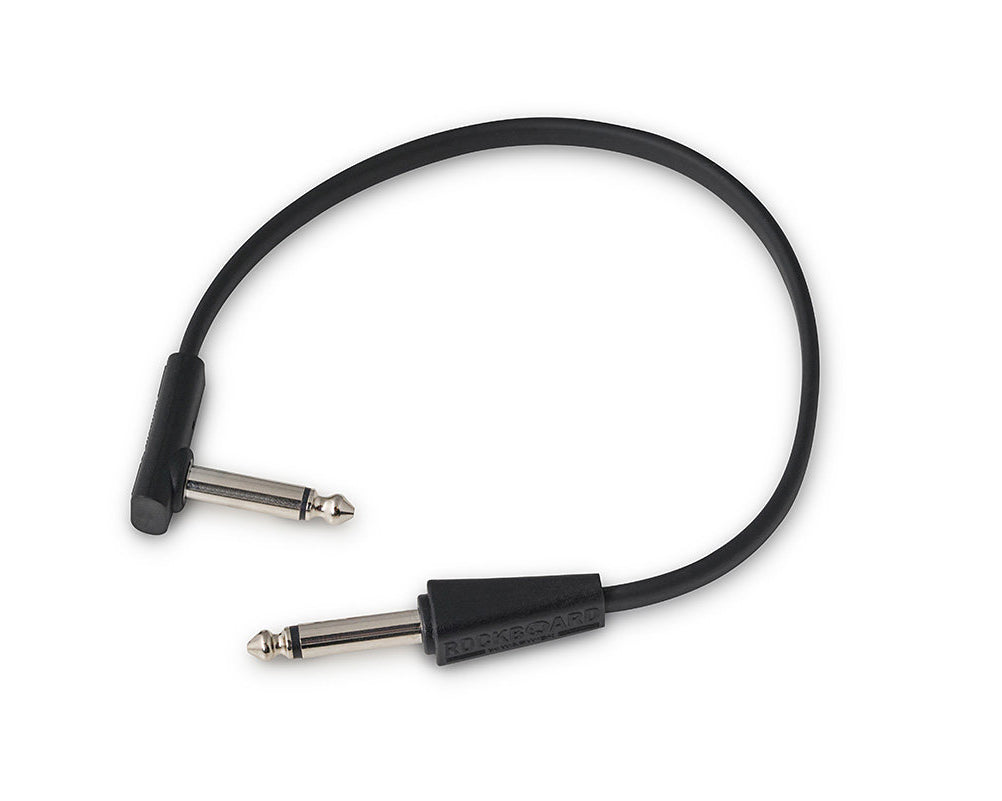 Warwick RockBoard 20cm Flat Looper/Switcher Connector Cable Black