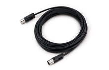 Load image into Gallery viewer, Warwick Rockboard FlaX Plug 500cm MIDI Cable Black