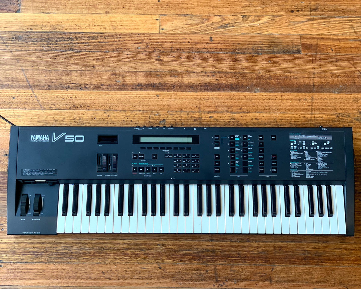 89 Yamaha V50 FM Synth / Workstation – Found Sound