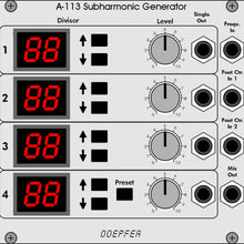 Load image into Gallery viewer, Doepfer A-113 Subharmonic Generator
