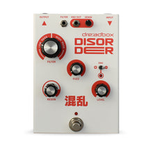 Load image into Gallery viewer, Dreadbox Disorder Resonant Filter Fuzz Pedal