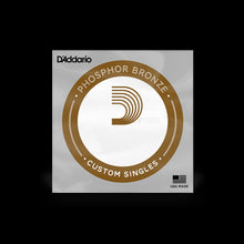 Load image into Gallery viewer, D'Addario PB029 Phosphor Bronze Wound Acoustic Guitar Single String, .028