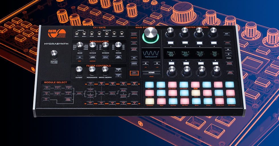 Ashun Sound Machines Hydrasynth Desktop Module