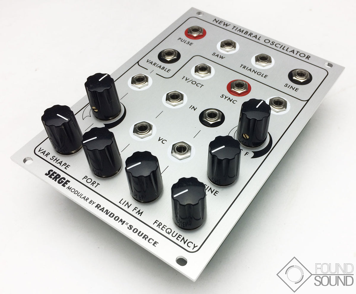 Random*Source Serge New Timbral Oscillator – Found Sound